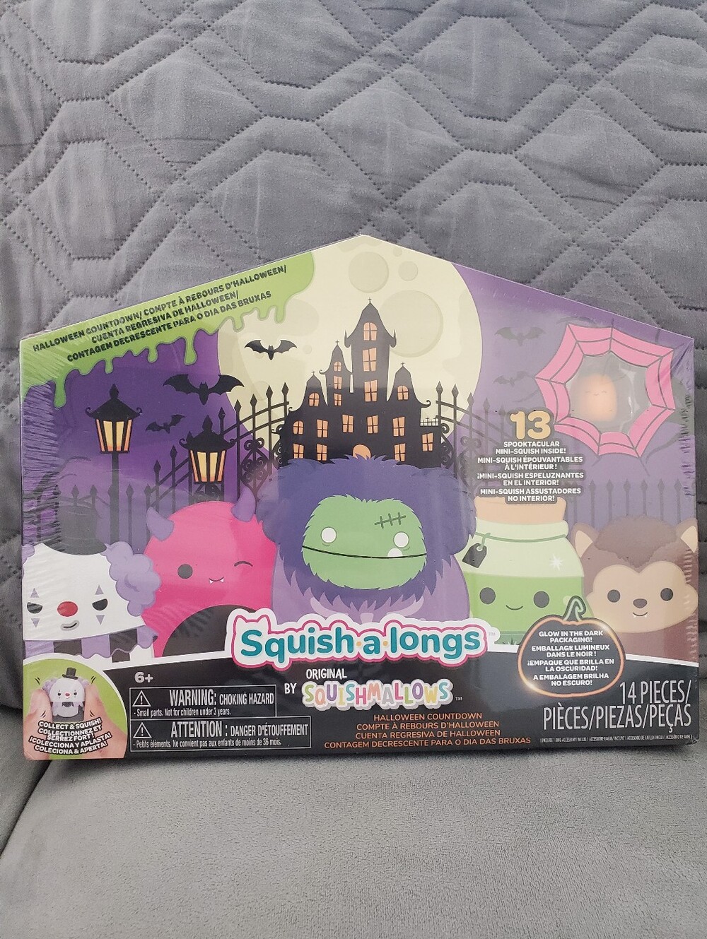 Squishmallows Squish a longs Halloween Countdown Calendar Surprise Toys